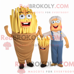 French Fries mascot costume...