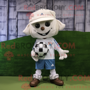 Máscara de gol de futebol...