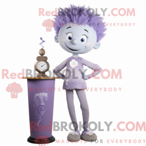 Lavender Hourglass mascot...