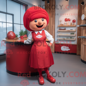 Red Meatballs mascot...