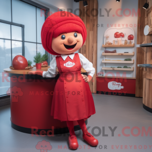 Red Meatballs maskot...