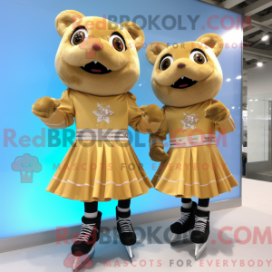 Maskottchenkostüm Goldenes...