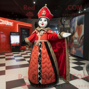 Red Queen-maskotdraktfigur...