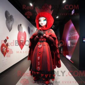 Red Queen-maskotdraktfigur...