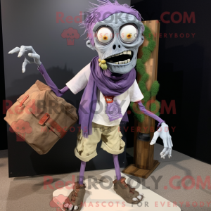 Lavender Zombie mascot...
