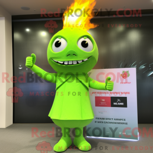 Lime Green Fire Eater...