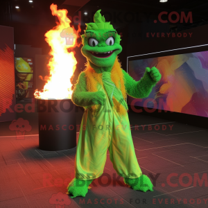 Lime Green Fire Eater...