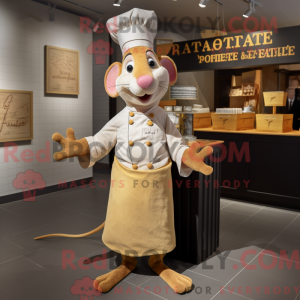 Gold Ratatouille mascot...