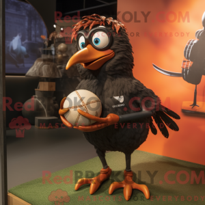 Rust Blackbird mascot...