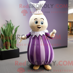 Lavender Onion mascot...