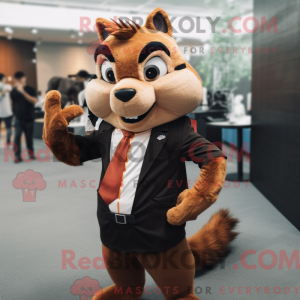 Rust Chipmunk mascot...