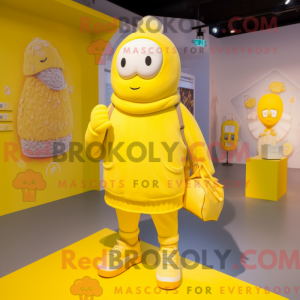 Máscara de Gelo Amarelo com...