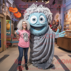 Silver Medusa mascot...