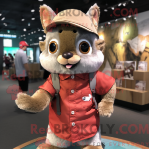 Flying Squirrel mascot...