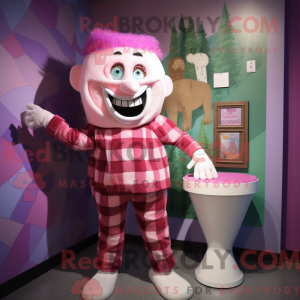 Magenta Zahnfee Maskottchen...