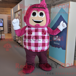 Magenta Tooth Fairy mascot...