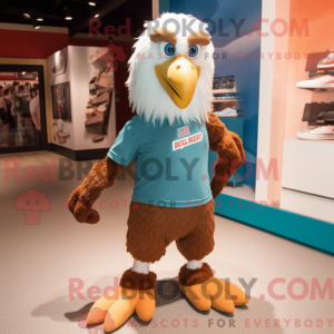 Rostweißkopfseeadler-Maskot...