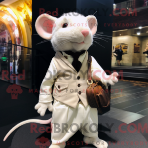 Costume mascotte de rat...