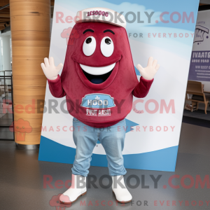 Maroon Clam Chowder maskot...
