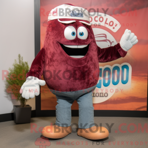 Postava maskota Maroon Clam...