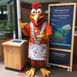 Tandoori Chicken mascot...