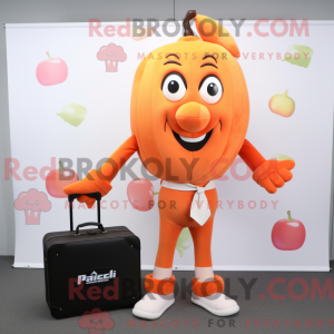 Peach Tikka Masala mascot...