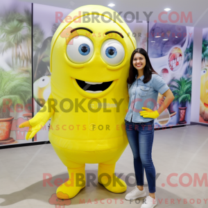 Citrongul Commando maskot...