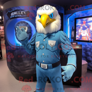 Himmelblå Bald Eagle...