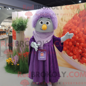 Lavender Shakshuka mascot...