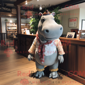 Hippopotamus mascot costume...