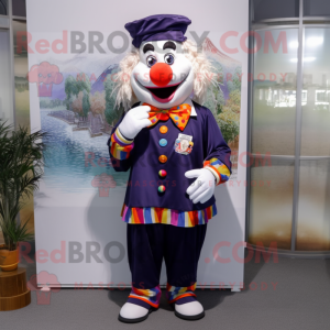 Navy-Clown Maskottchen...