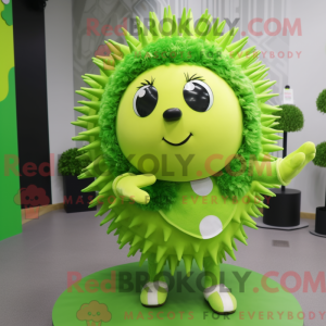 Personaggio mascotte riccio...