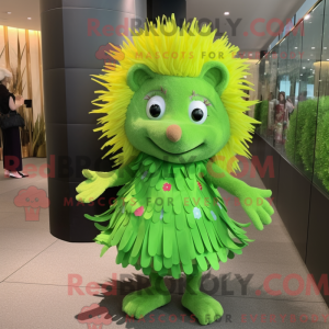 Personaggio mascotte riccio...