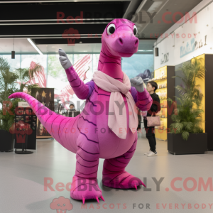 Magenta Brachiosaurus...