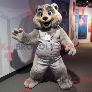 Silver Marmot mascot...