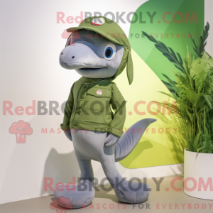 Máscara Olive Dolphin com...