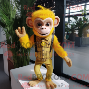 Lemon Yellow Monkey mascot...