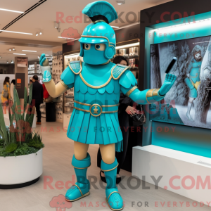 Turquoise Roman Soldier...