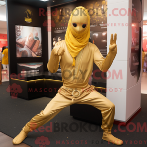 Guld Para Commando maskot...