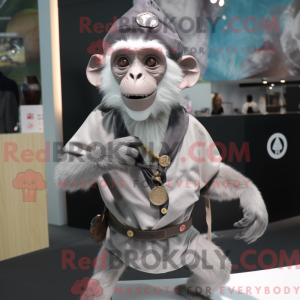 Sølv Máscara de Macaco...