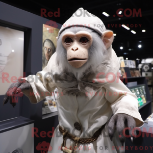 Sølv Máscara de Macaco...