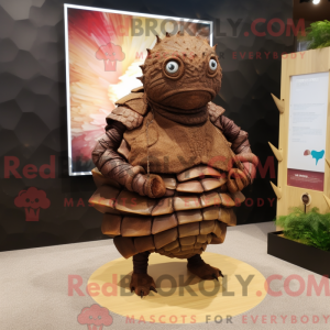 Brown Trilobite mascot...