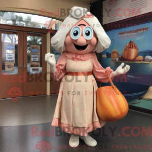 Peach Clam Chowder mascot...