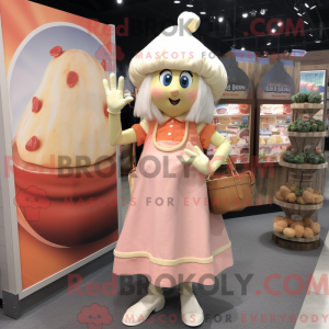 Peach Clam Chowder mascot...
