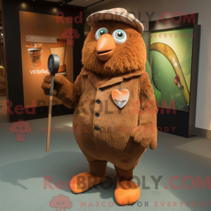Rust Kiwi maskot kostume...