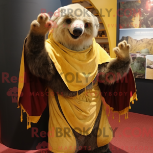 Máscara de urso-preguiça de...