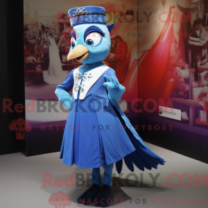 Blue Jay maskotdraktfigur...