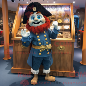Navy Treasure Chest mascot...