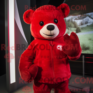 Figura de máscara de urso...