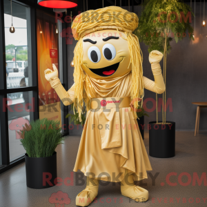 Gold Pad Thai mascot...